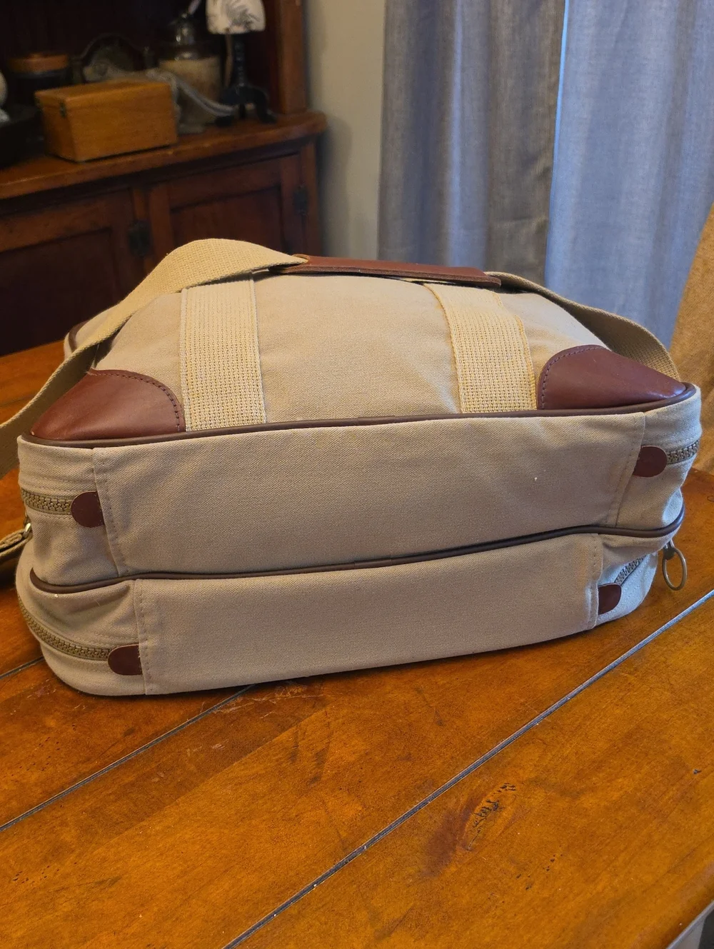 LAND'S END | CANVAS DUFFEL | SQUARE RIGGER TOTE